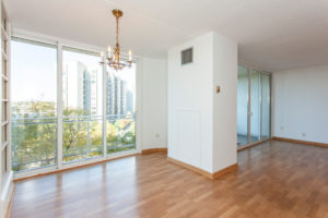 Philadelphia apartments for sale - top realtor - luxury living - living room with floor to ceiling windows to river view