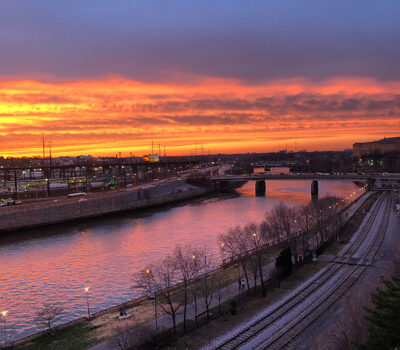 Schuylkill River- Train Tracks